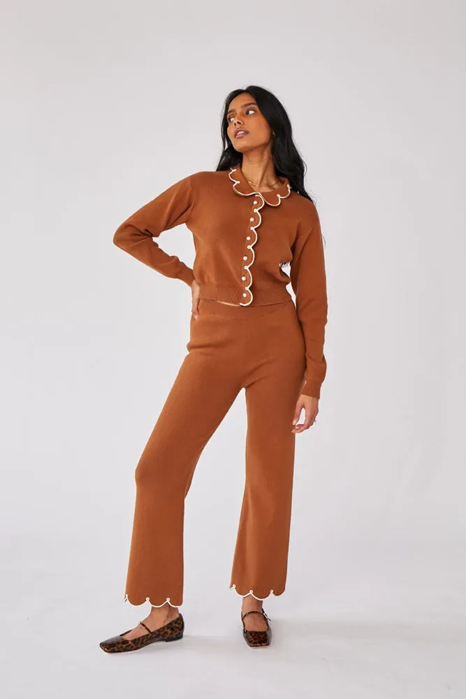CUPCAKE CARDIGAN CAMEL