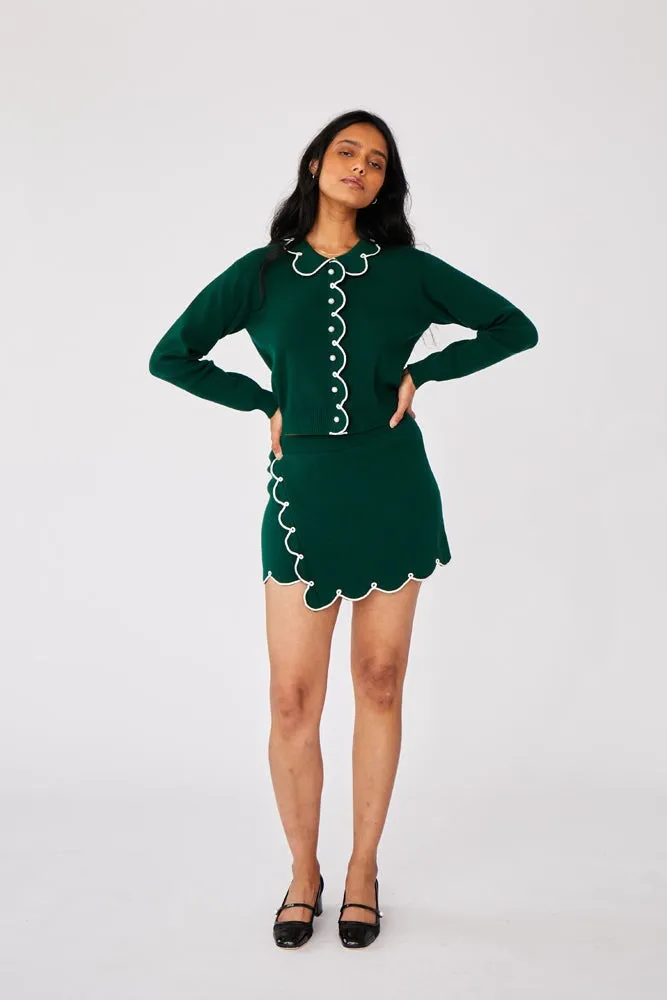 CUPCAKE CARDIGAN GREEN