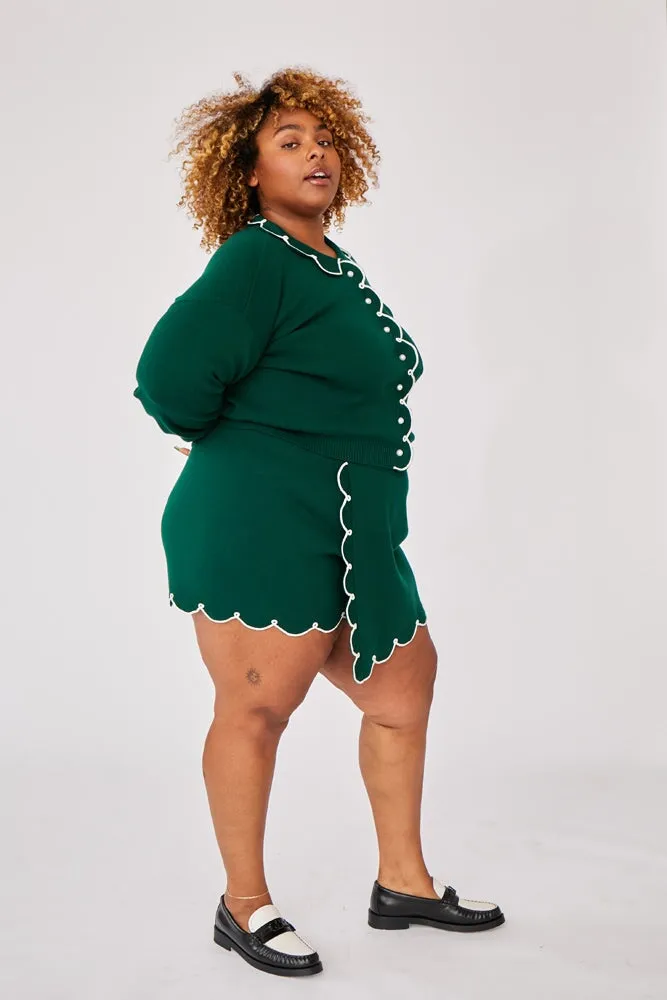 CUPCAKE CARDIGAN GREEN