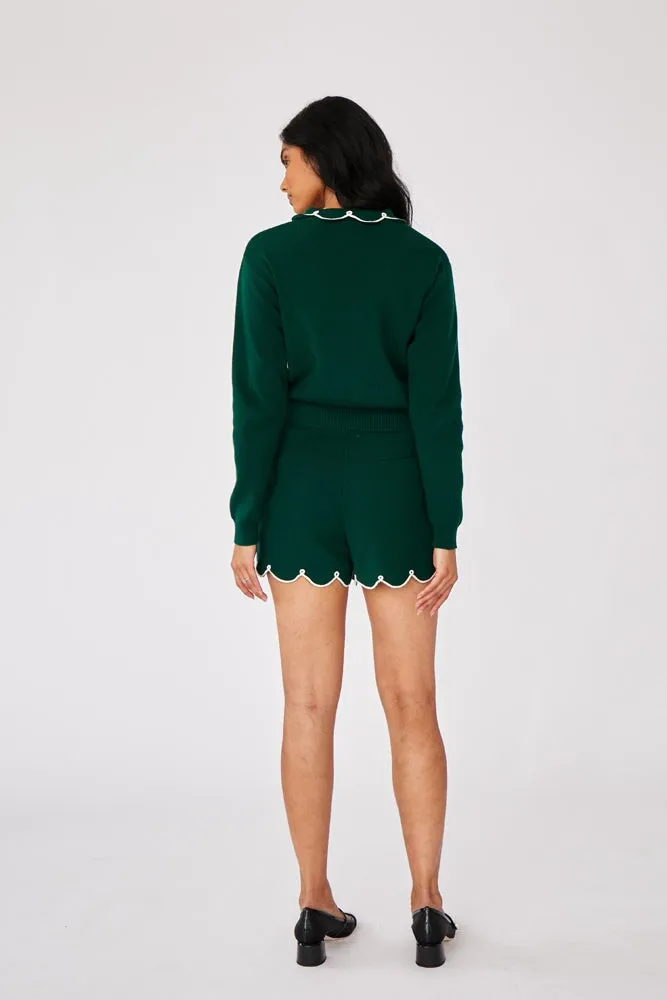 CUPCAKE CARDIGAN GREEN