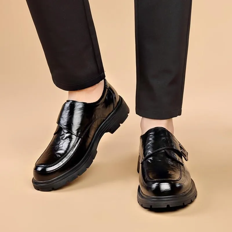 Men's Hybrid Sneaker-Loafers with EVA Midsole, Athletic Performance Meets Business Casual Style, Transition from Office to Gym