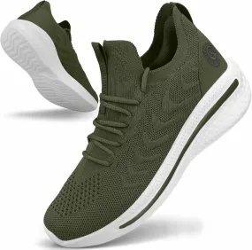 Pujcs Womens Sneakers Slip On Walking Shoes Breathable Running Shoes Lightweight Mesh Gym Shoes Non Slip Workout Shoes